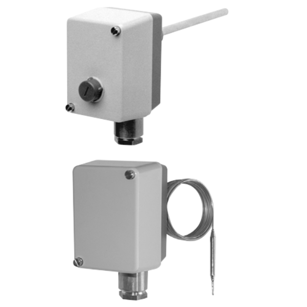 Surfacemounted thermostats