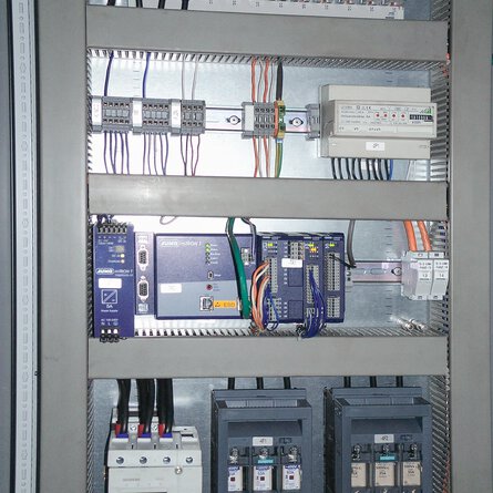 JUMO oven control with automation system mTRON T