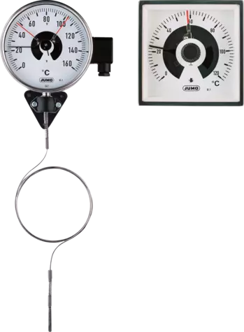Kontaklı kadranlı termometreler - Sıcaklık kontrolü için