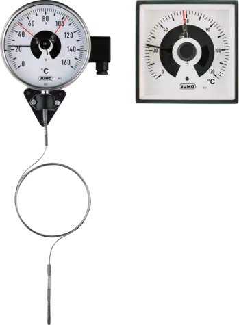 Zeigerkontaktthermometer - zur Temperaturregelung