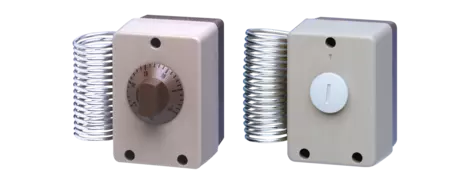 JUMO room thermostats (1-pole) Type AMDR - Room thermostat