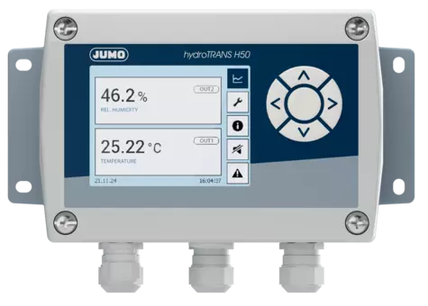 JUMO hydroTRANS H50 - Humidity and temperature sensor for industrial applications