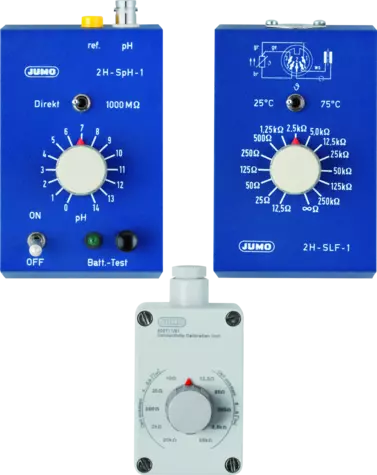 Adaptadores y simuladores de calibración - Para pH, redox y conductividad