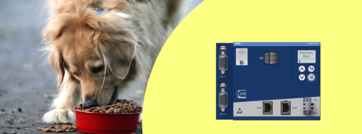 automation for drying dogs food