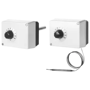 Surface-mounted thermostats