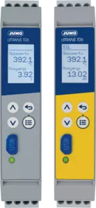 JUMO dTRANS T06 - Transmisor multifunción de cuatro hilos para montaje en carril