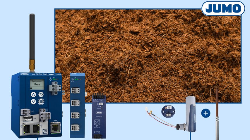  temperature measurment of substrate for mushroom cultivation