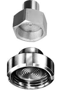 Diaphragm seal - With ISS/SMS/RJT socket and union nut