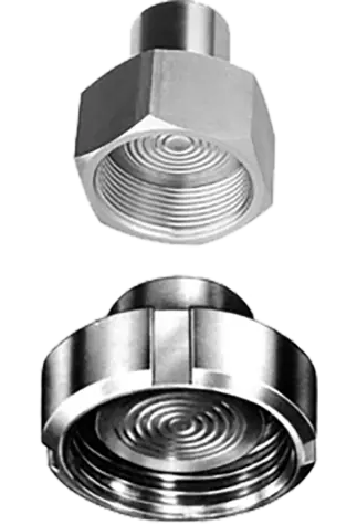 Diaphragm seal - With ISS/SMS/RJT socket and union nut