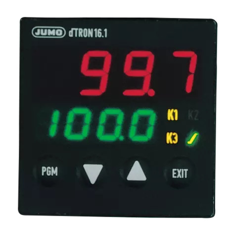 JUMO dTRON 16.1 - Mikroprocesowy regulator temperatury