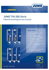 JUMO TYA 200 Serien