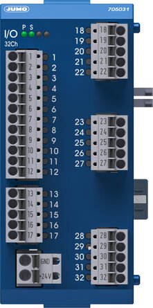 JUMO variTRON Digital In/output module 32-channel