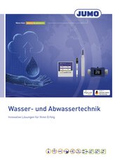 JUMO-Broschüre Wasser- und Abwassertechnik