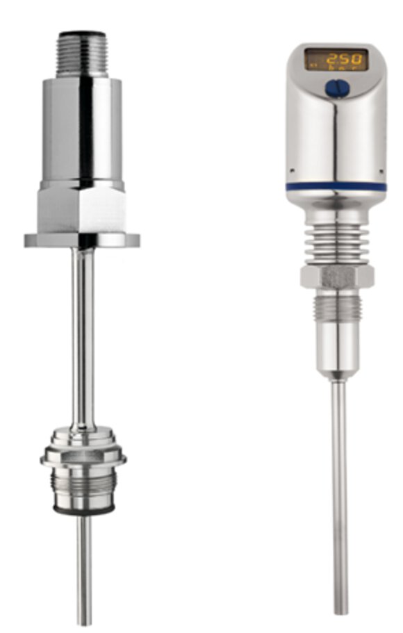 Temperature sensor hygienic Pt100 for temperature measurement in the food industry