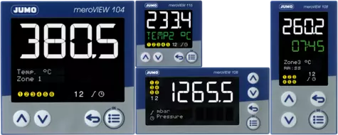 JUMO meroVIEW - Multifunktionell digital indikator med PLC-funktion