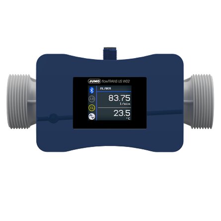 Klein maar fijn: de ultrasone flowmeter JUMO flowTRANS US W02