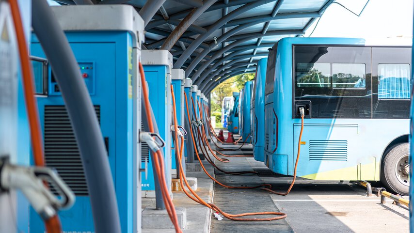 stacja ładowania autobusów elektrycznych