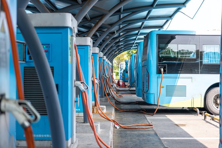 charging station for electric buses