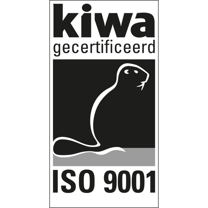 KIWA gecertificeerd ISO 9001