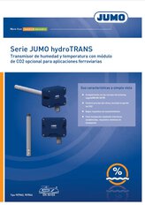 Transmisores de humedad, temperatura y CO2