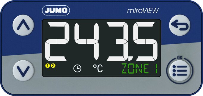 miroVIEW rectangular digital display