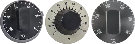 Setpoint adjuster for thermostats - of the EM series