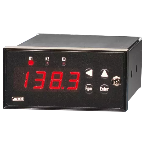 Digital single channel display instrument - in microprocessor technology
