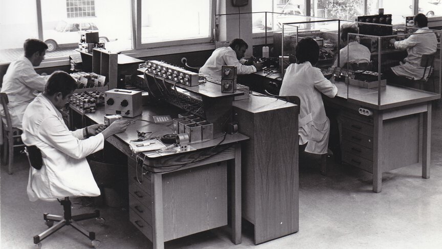 Production of electrical controllers in the 1960s