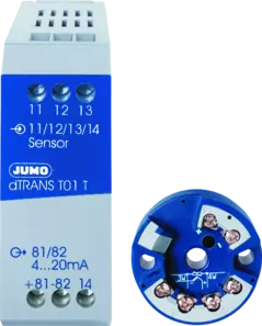 JUMO dTRANS T01 - Convertisseur de mesure en technique 2 fils