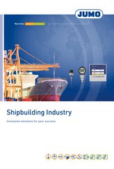 Brochure for the shipbuilding industry