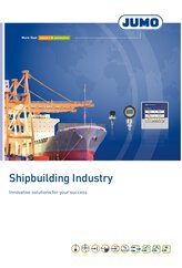 Brochure for the shipbuilding industry
