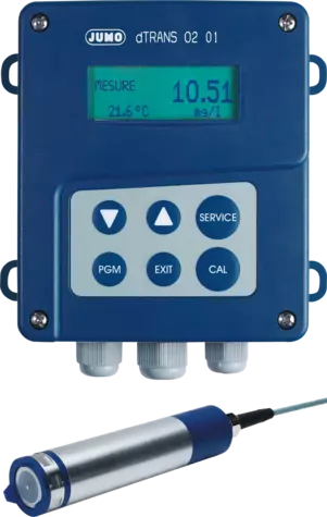 JUMO dTRANS O2 01 - Trasmettitore e controller per ossigeno disciolto