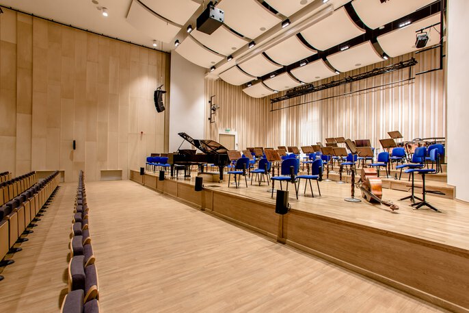 sala koncertowa filharmonii sudeckiej