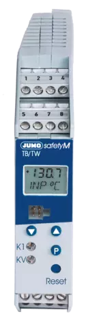 JUMO safetyM TB/TW - Temperaturbegrænser/monitor
