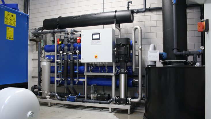Water treatment with reverse osmosis