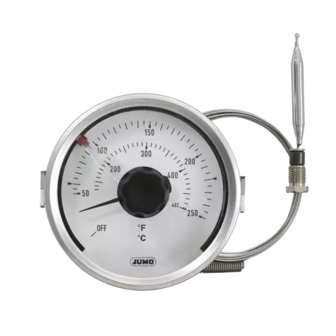 JUMO dicoTEMP 800 - Wijzer­thermometer met micro­schakelaar
