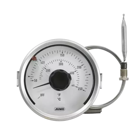 JUMO dicoTEMP 800 - газовый термометр с микропереключателем