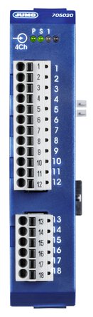 Analog input module 4-/8-channel for JUMO automation system