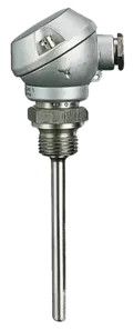 Mineral-insulated thermocouples - According to DIN 43710 and DIN EN 60584 with terminal head form J