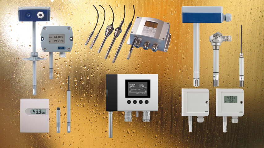 Humidity transmitters and sensors