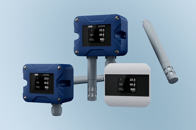 JUMO hydroTRANS humidity and temperature transmitters