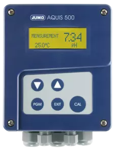 JUMO AQUIS 500 pH - Transmitter and controller for pH value