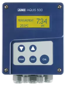 JUMO AQUIS 500 pH - Преобразователь/контроллер pH, ОВП и аммиака