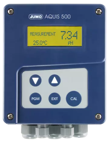 JUMO AQUIS 500 pH - Messumformer und Regler für den pH-Wert