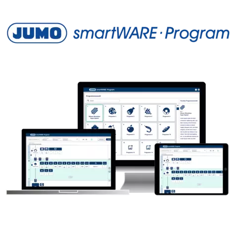 JUMO smartWARE Program - Software zur Editierung verfahrenstechnischer Programme mit JUMO variTRON