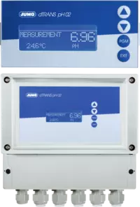 JUMO dTRANS pH 02 - Trasmettitore e controller multicanale compatto