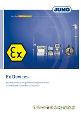 Broschüre Mess- und Regeltechnik für Ex-Bereich