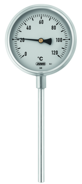 Analog Thermometer, rund 80mm, 0-120C° in Baden-Württemberg