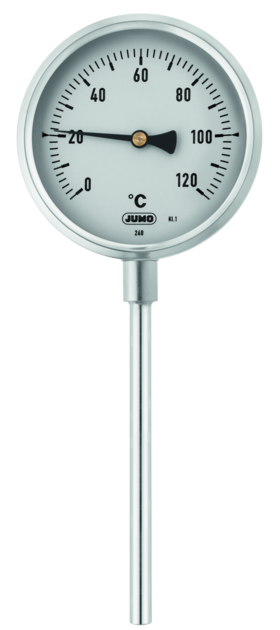 Vertical Outdoor Thermometer Double Scale 7.8 inch Wall Temperature Durable  Gray