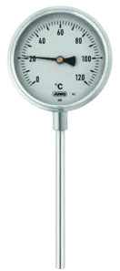 Dial thermometer - For local temperature measurement